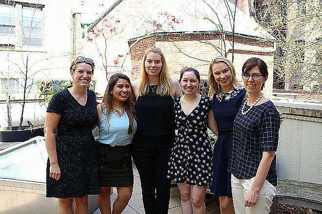 Drs. Brown and Feilla with the EWL 2018 Honors in the Majors Scholars