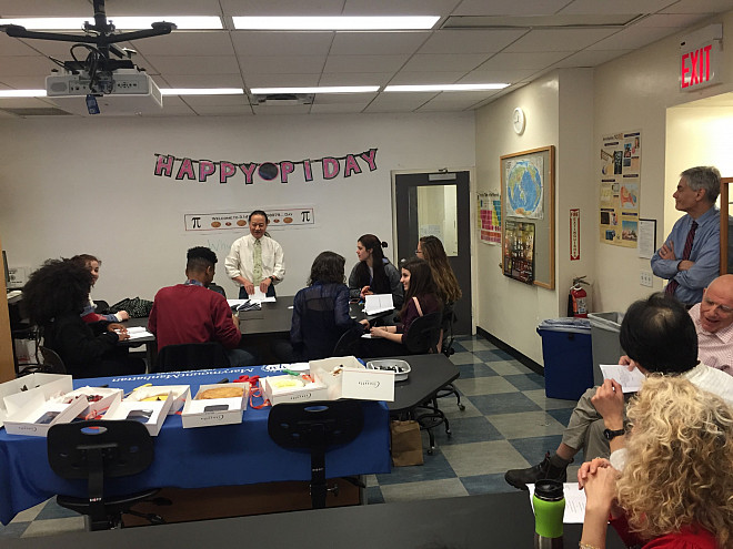 Prof. Wat leads the ? day celebration.