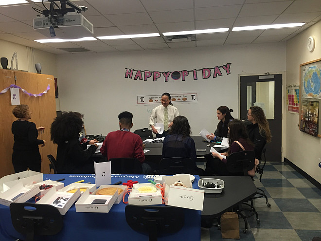 Prof. Wat leads the ? day celebration.