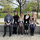From left: Professor Matthew Lundquist, Juliet Hernandez '25, Biology post-bac Eliana Fassihi, Iris Parke '23, and Professor Alessandra Leri
