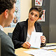 Students conduct hearing exam
