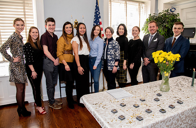 Sigma Beta Delta Induction Ceremony 2019