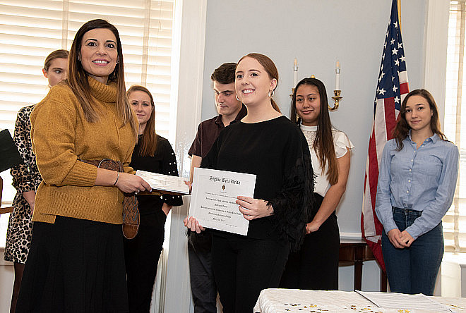 Sigma Beta Delta Induction 2019