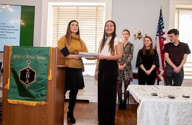 Sigma Beta Delta Induction 2019