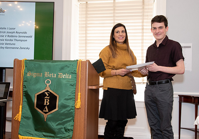 Sigma Beta Delta Induction 2019
