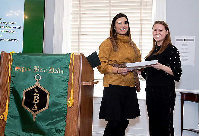 Sigma Beta Delta Induction 2019