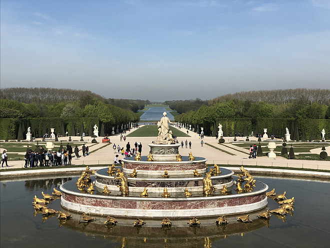 At the Palace of Versailles