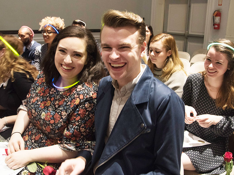 Students give presentations and receive awards at Honors Day