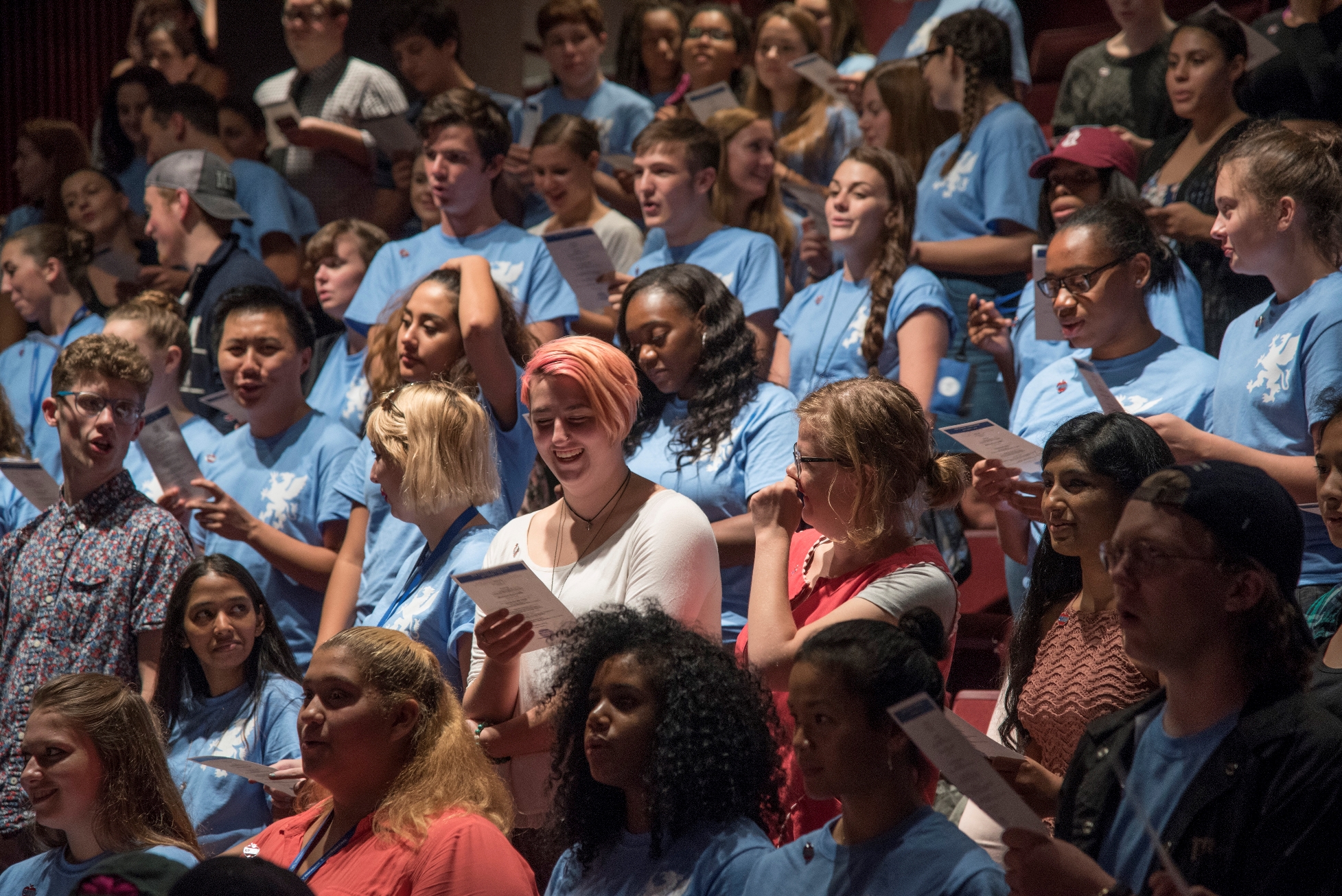 The Class of 2020 at New Student Convocation