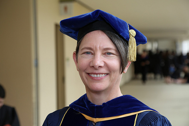 President Walk at the 2015 MMC Commencement Exercises at Avery Fisher Hall, Lincoln Center.