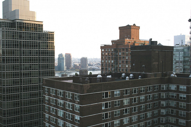 One of the amazing views from 55th Street