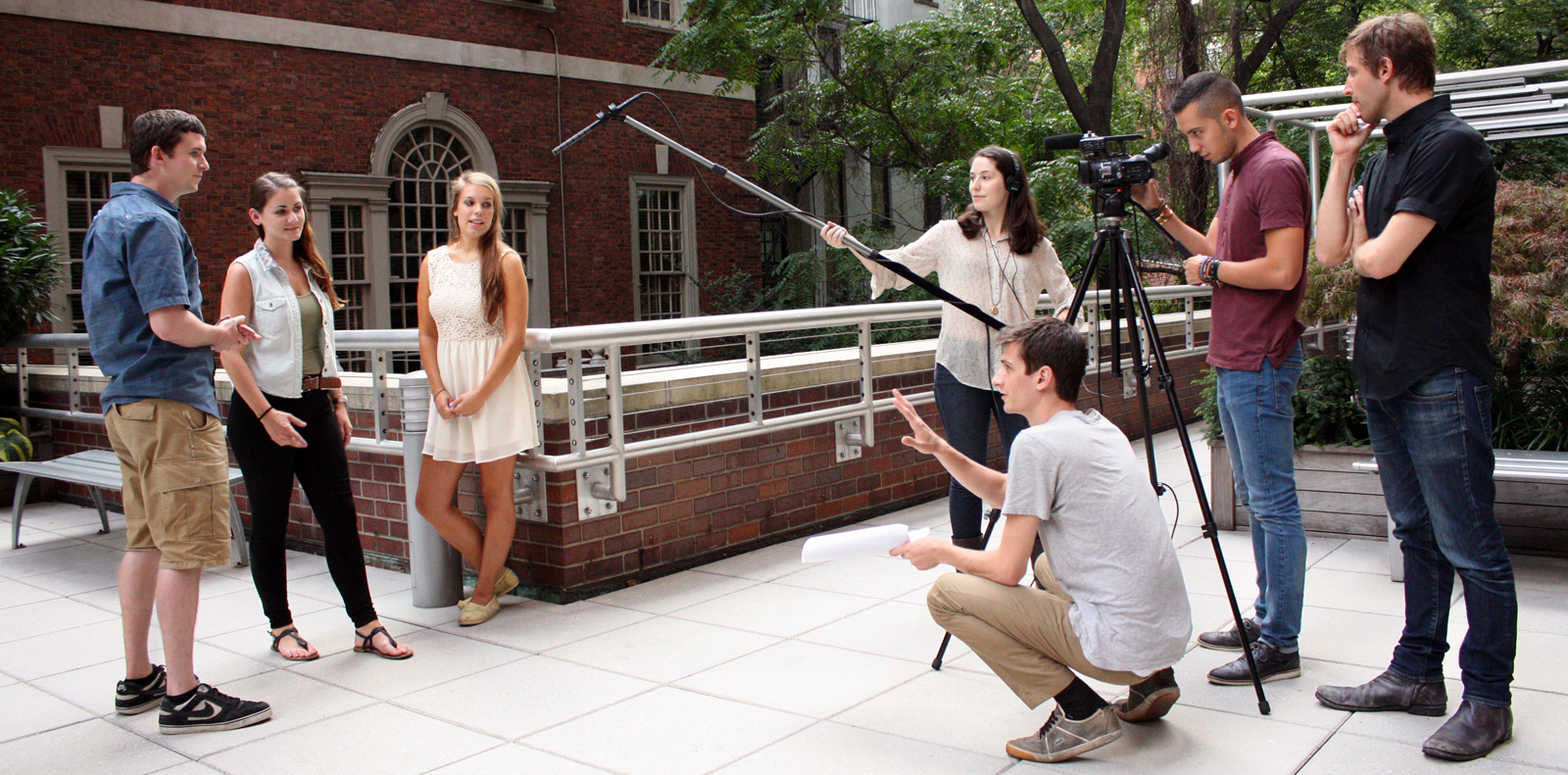 Students in the Theatre Arts program often have opportunities to perform in films and videos created and directed by Communication Arts s...