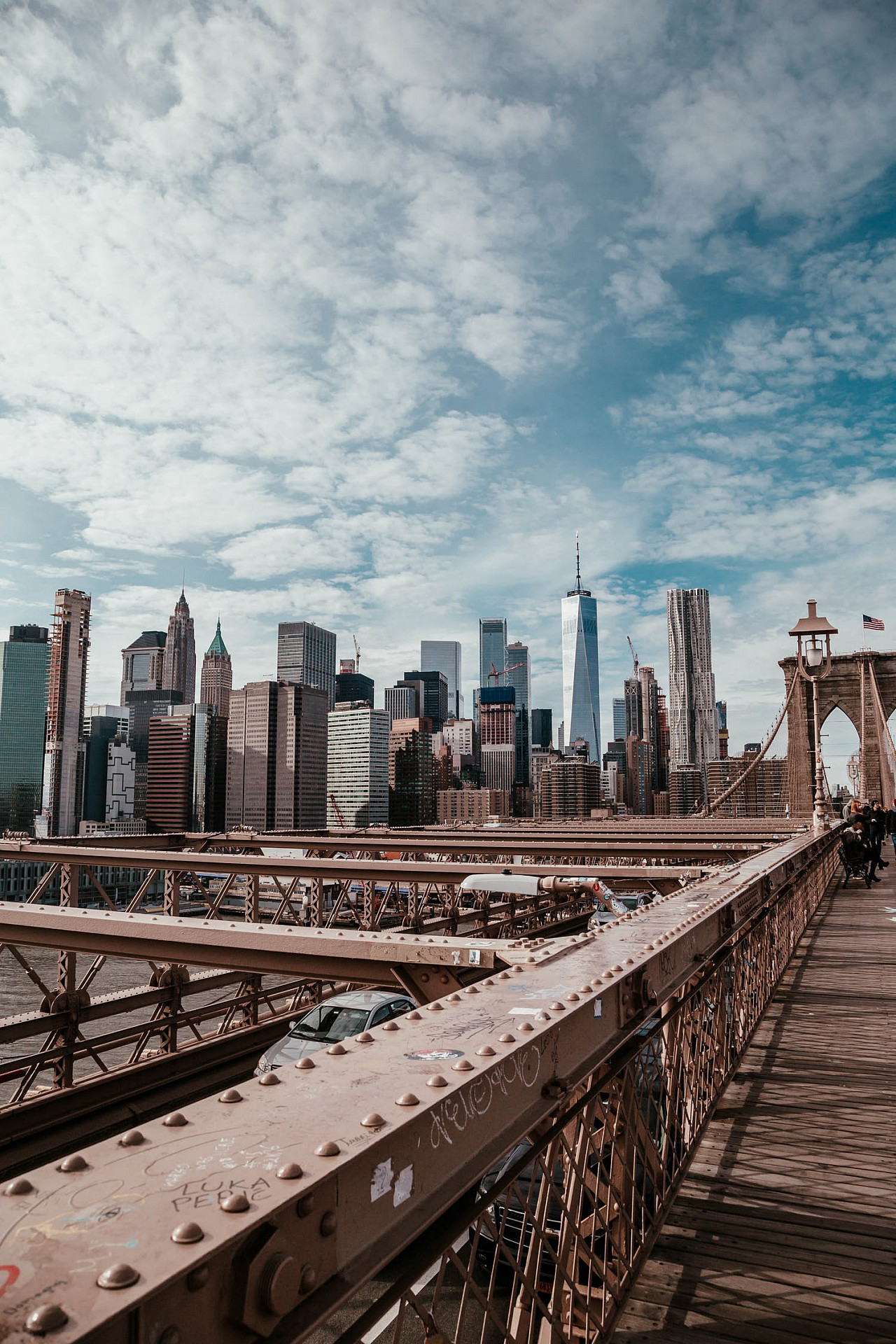 View from the Brooklyn Bridge