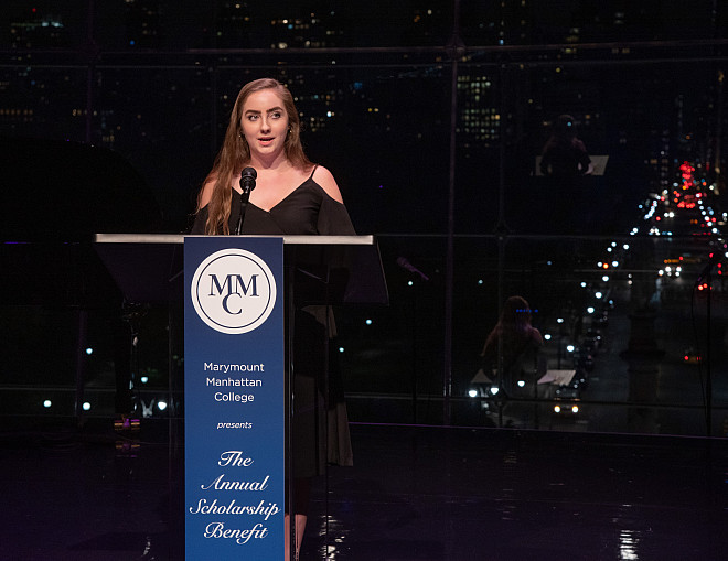 Student Scholarship Speaker Kate Cheney '20
