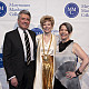 Board Chair Mike Materasso, Alice Materasso, and President Kerry Walk