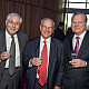 Walter Berman, guest, and Jim Cracchiolo