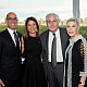 Mike Musachio, Laura Elkins, Walter Berman, and Honoree Carol Berman '13