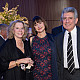 Patti Aresty with Trustees Lucille Zanghi and Mike Materasso
