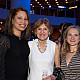 Former Board Chair Hope Knight '85, Trustee Maureen Grant, and Dr. Biba Sampoli Benitez