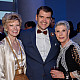 Alice Materasso, Trustee Edward Van Saders, and Honoree Carol Berman