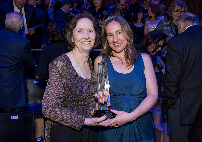 Honoree Diana Nash with her daughter Amy Nash