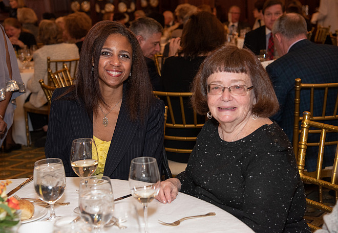 Colette Ellis and Dr. Anne Mazelis