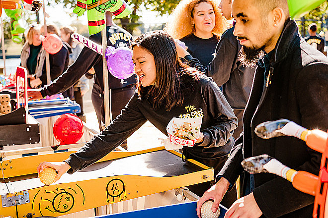Fall Carnival and Flag Football Game at Pony Field