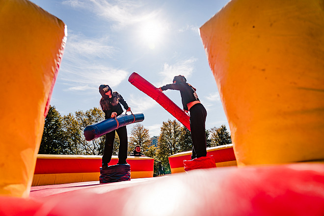 Fall Carnival and Flag Football Game at Pony Field