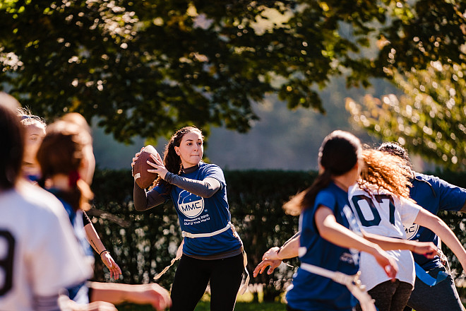 Fall Carnival and Flag Football Game at Pony Field