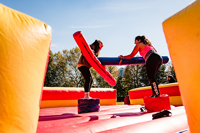 Fall Carnival and Flag Football Game at Pony Field