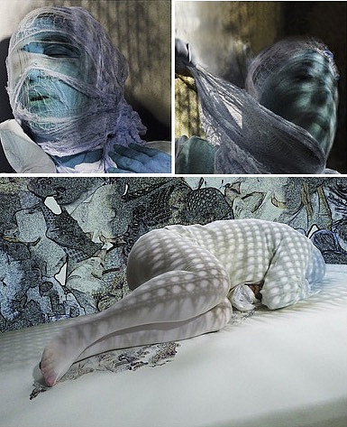 Joumana Jaber, Chemo Therapy and Chemical Weapons • Digital Photographs, 31x 37, 2017-18