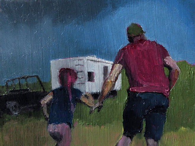 KellyAnne Hanrahan, 50 States of Being Outside,detail