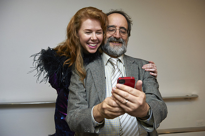 Gerri Davis and Lawrence Weschler