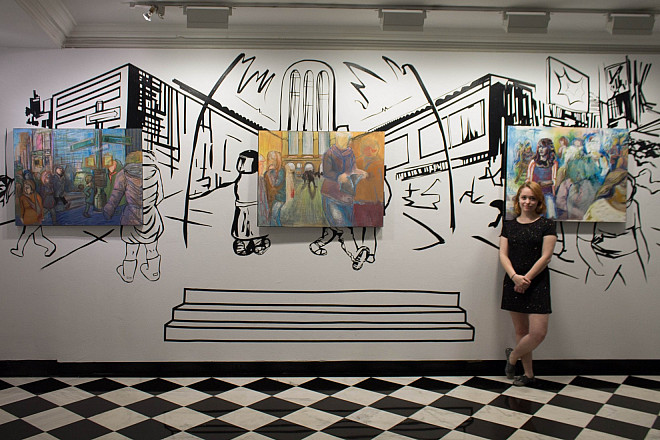 Sarah Caldwell Senior Thesis exhibition
