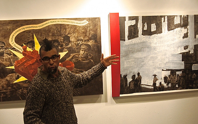 Artist Dread Scott and his work