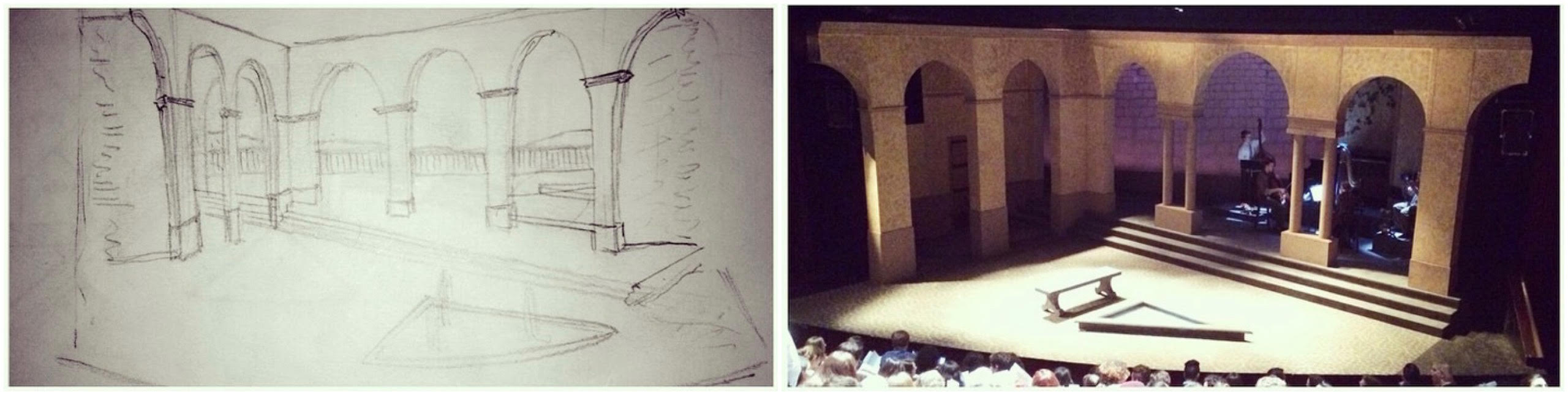 THE LIGHT IN THE PIAZZA Scenic Design