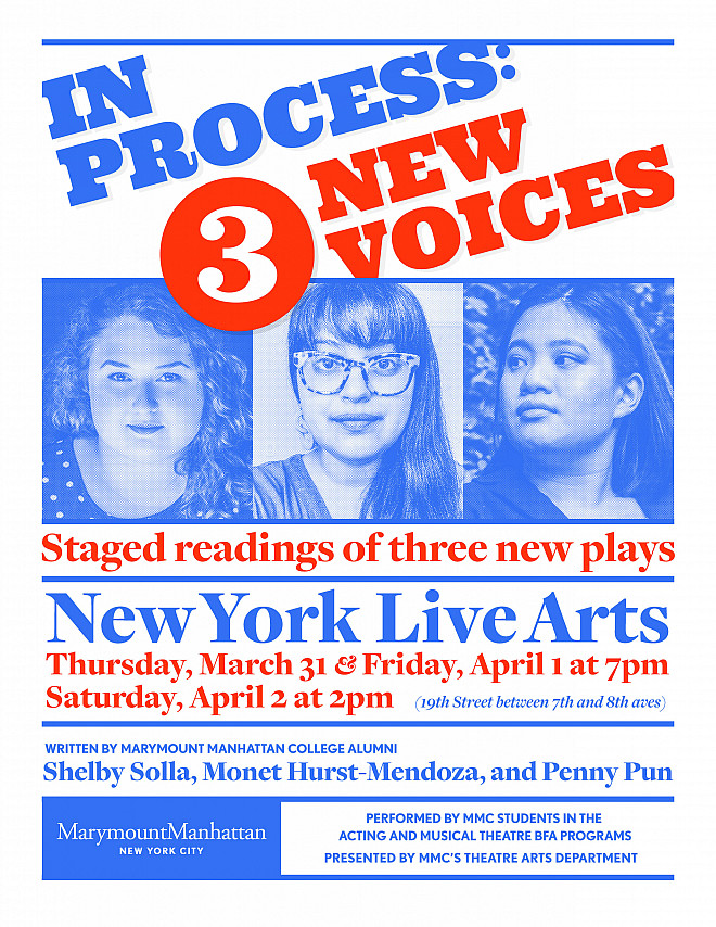 In Process: 3 New Voices