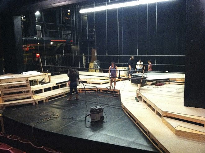 Photo by Jonathan Katzias (Scenic Design major)