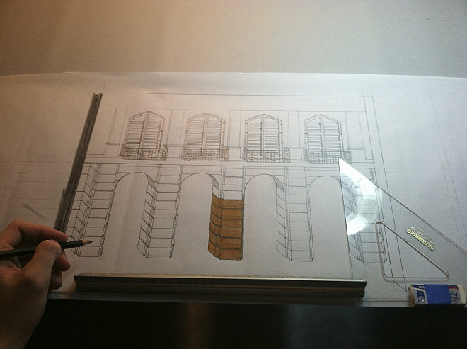 Photo by Jonathan Katzias (Scenic Design Major)