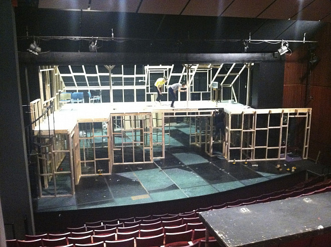 Photo by Jonathan Katzias (Scenic Design major)