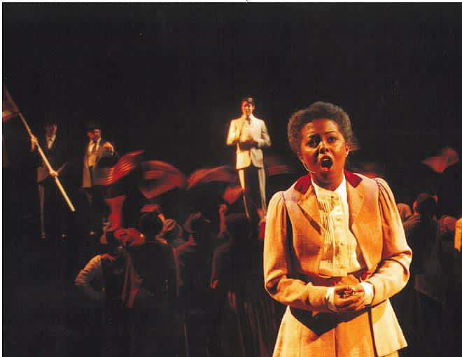Alumna Adrianne Warren in Ragtime