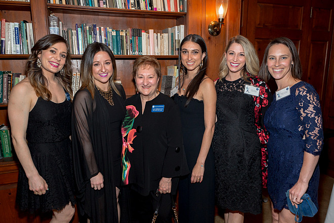 Christina Ilisije '07, Dance Department Advisory Board Member,  Brielle Kruse '07, Ellie Imperato '68, President Dance Dep...