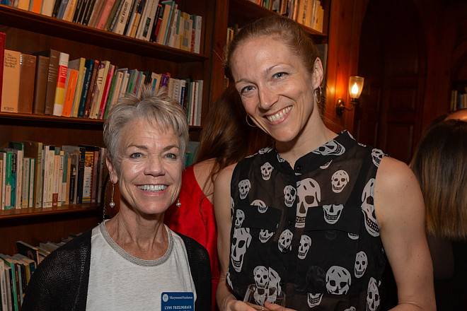 Lynn Frielinghaus, Dance Department Advisory Board Member, Catherine Cabeen, Assistant Professor of Dance