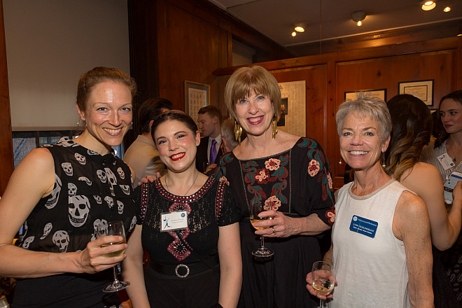 Catherine Cabeen, Assistant Professor of Dance,, Kristina Walton '03, Nancy Lushington, Assistant Professor of Dance,Lynn Frielinghaus, D...