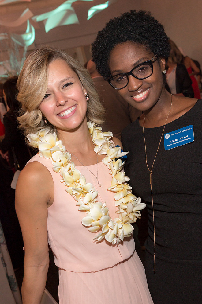 Amber Indyk Dance Administrator, and Tunisia Wragg Special Assistant to the President
