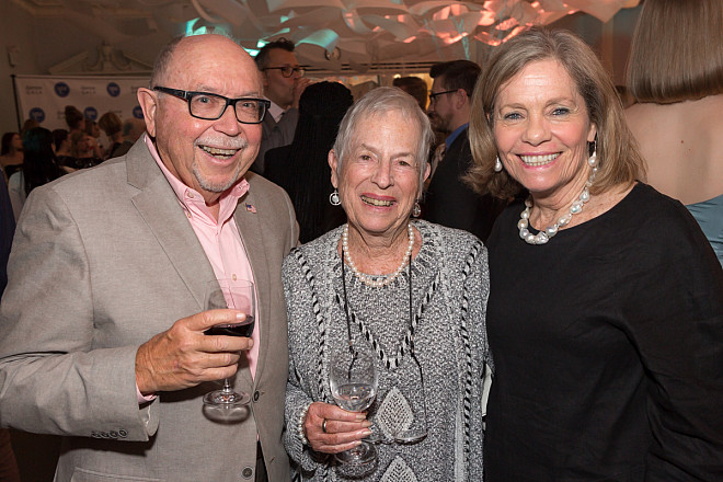 Grandparents of graduating senior Rachel Locker with Rita Murray Institutional Advancement & Parent Relations