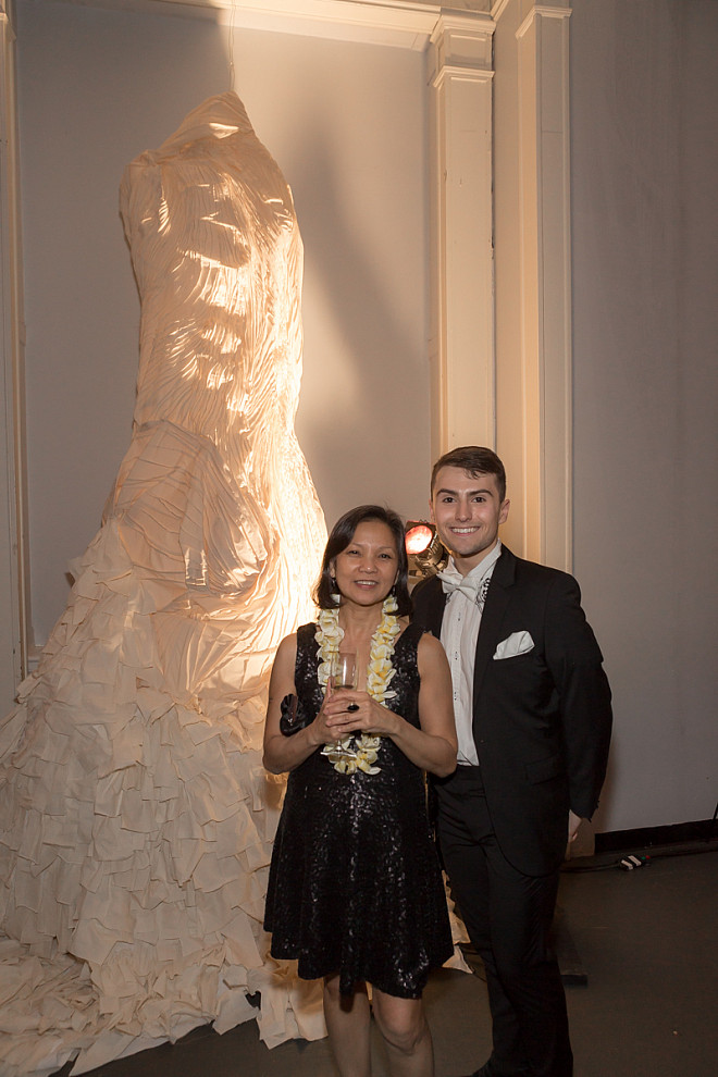 Elena Comendador Assistant Professor of Dance and Designer of Gala Decor, Rising Junior, Jake Speakman