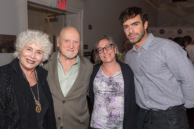 Carol Walker Chair of Hunter Dance Department, Scott???, Stacey Jo Marine, Guest