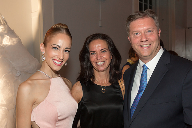 Amanda Sommers '18 with her parents Frank and Diane Sommers